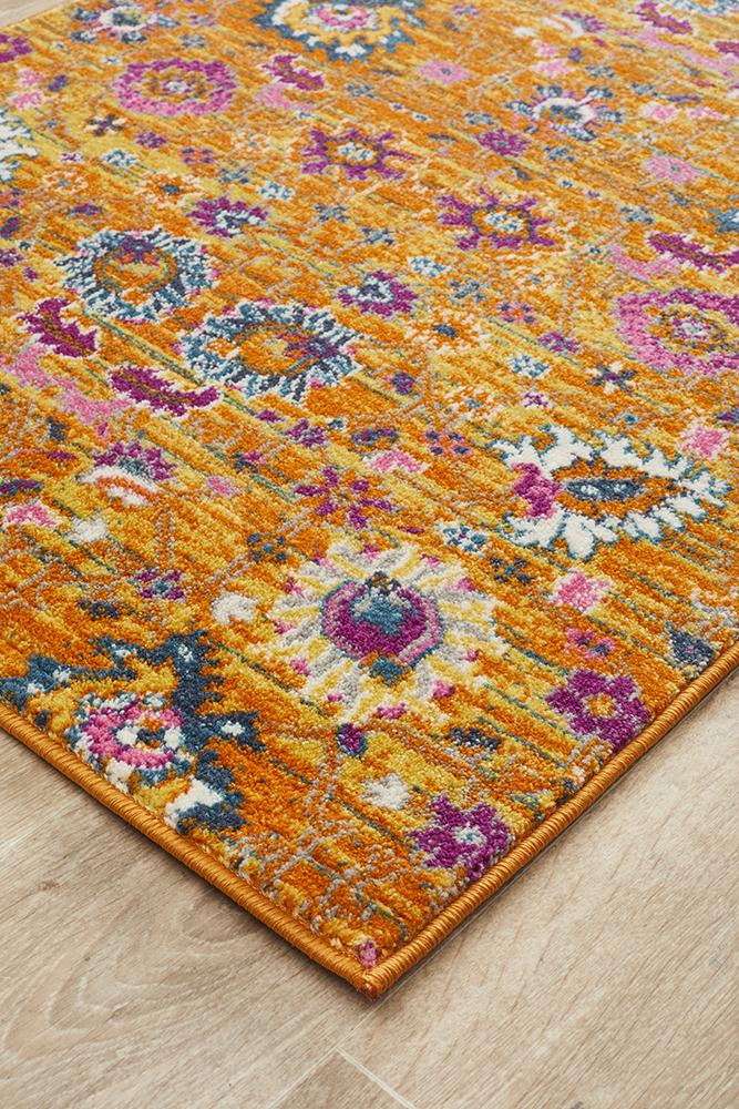 Eclectic Critical Rust Runner Rug