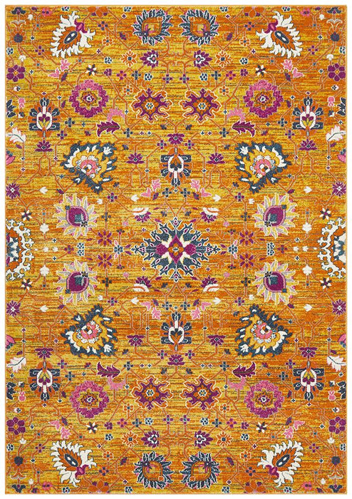 Eclectic Critical Rust Rug