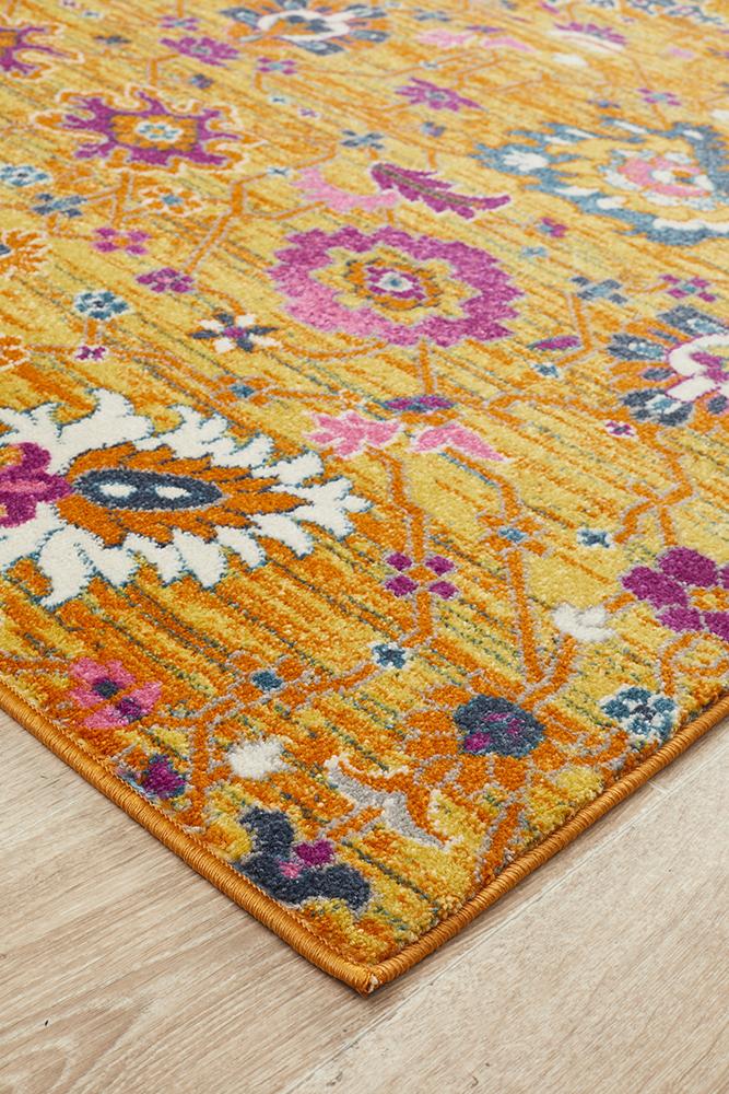 Eclectic Critical Rust Rug