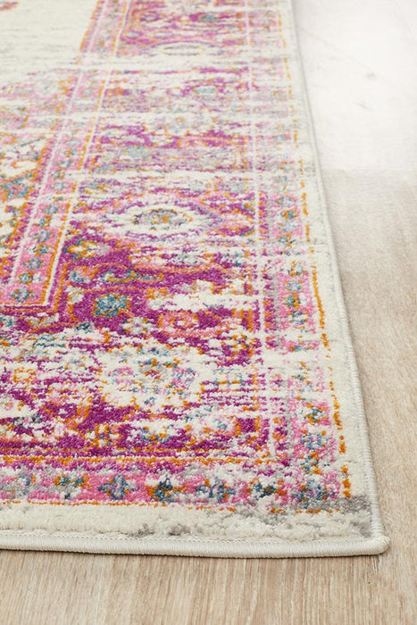 Eclectic Criticalne Pink Rug