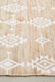 Fairy Bead Natural Reversible Rug