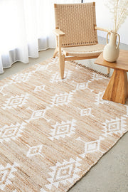 Fairy Bead Natural Reversible Rug