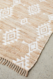 Fairy Bead Natural Reversible Rug