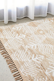 Fairy Rosary Natural Reversible Rug