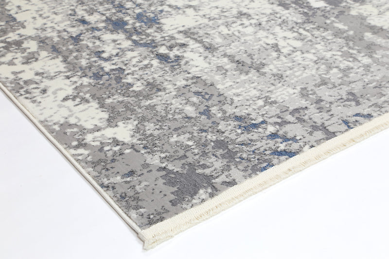 Cordelia One Modern Grey Blue Rug