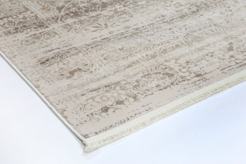 Cordelia Solid Beige Modern Rug