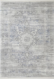 Cordelia Medalion Grey Blue Rug