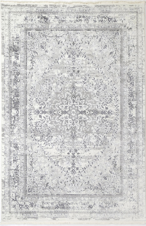 Cordelia Vintage Medalion Grey Rug