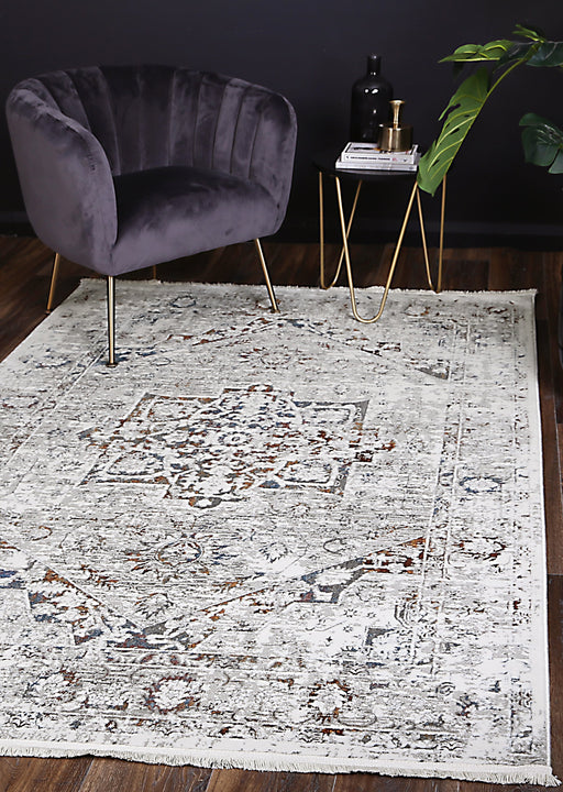 Cordelia Classic Vintage Grey Multi Rug