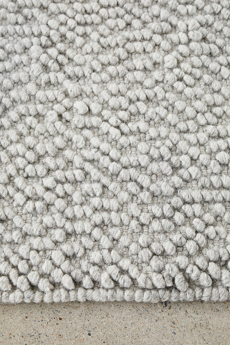 Textile Grey Rug