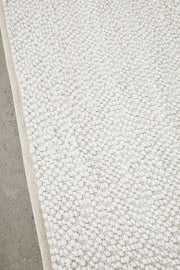 Textile White Rug