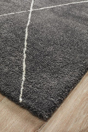Theatrical ThreeOne Charcoal Rug