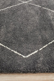 Theatrical ThreeOne Charcoal Rug