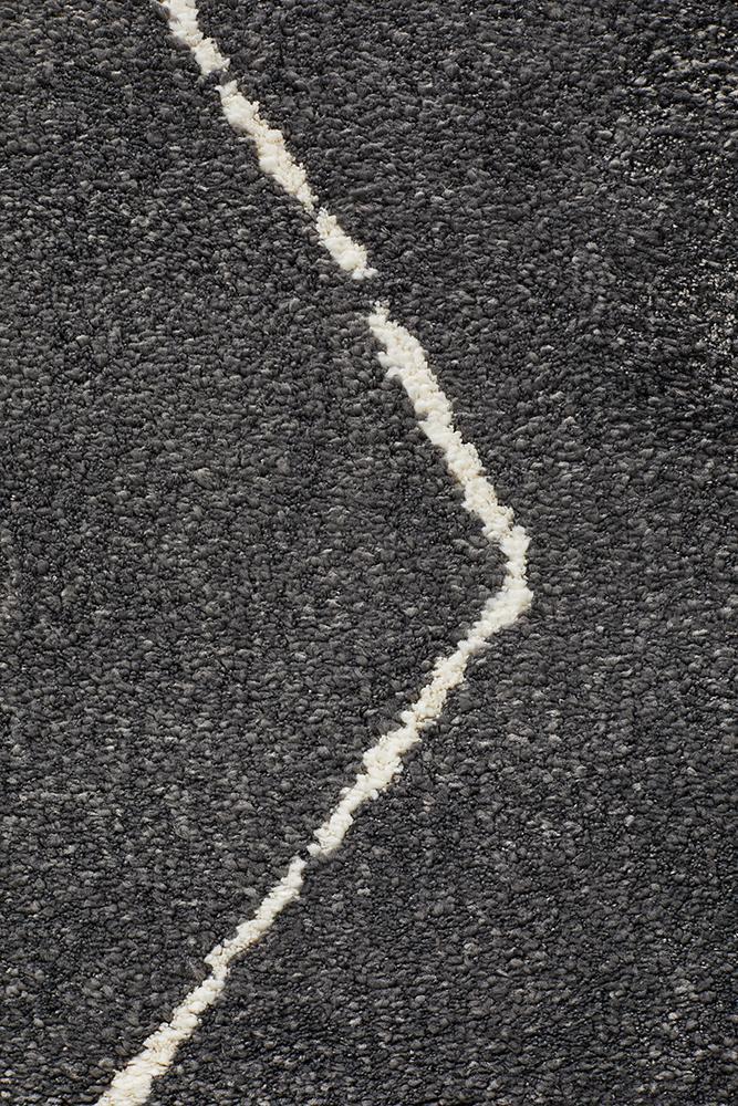 Theatrical ThreeOne Charcoal Rug