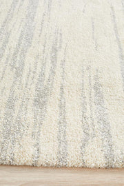 Theatrical Threethree  Silver Rug