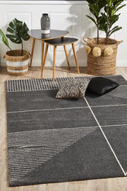 Theatrical ThreeFive Charcoal Rug