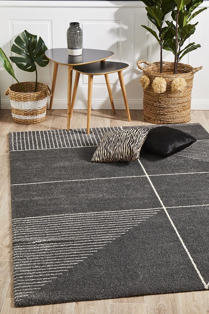 Theatrical ThreeFive Charcoal Rug