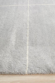 Theatrical ThreeFive Silver Rug