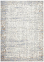 Umber Grit Blue Rug