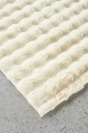 Bubble Machine Washable Natural Rug