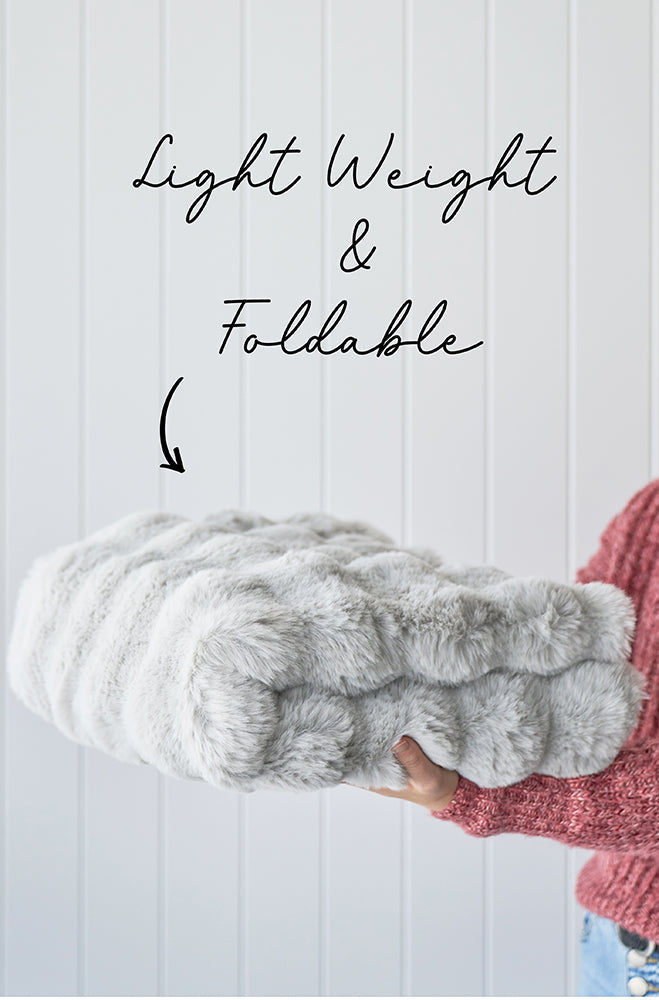 Bubble Machine Washable Silver Rug