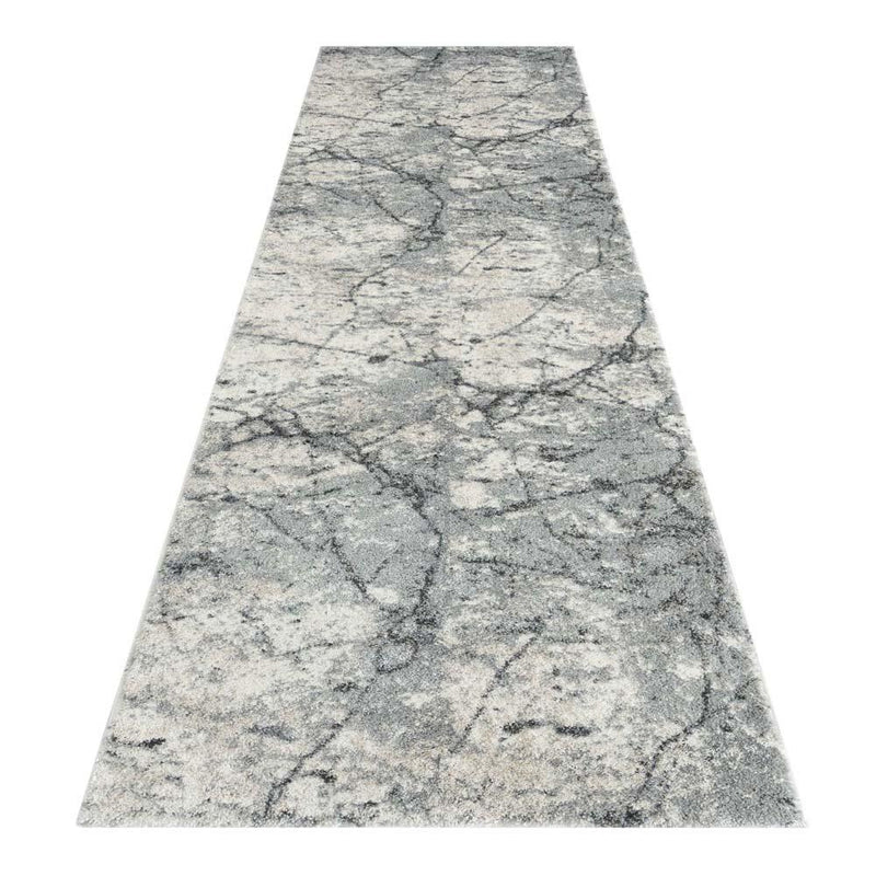 Floret Moon Light Grey Runner Rug