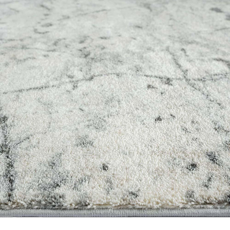 Floret Moon Light Grey Runner Rug