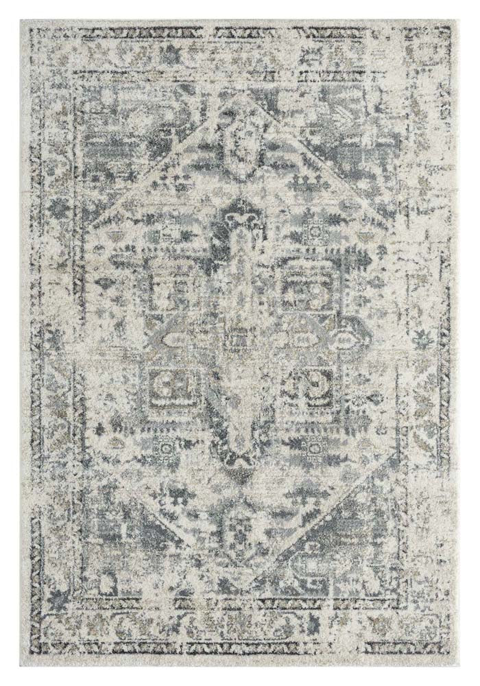 Floret Pompon Grey Rug