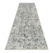 Floret Pompon Grey Runner Rug