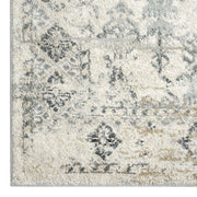 Floret Spike Grey Rug