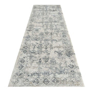 Floret Spike Grey Runner Rug