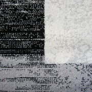 Beantown Patch Black Runner Rug