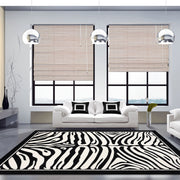 Beantown Zebra Black & White Rug