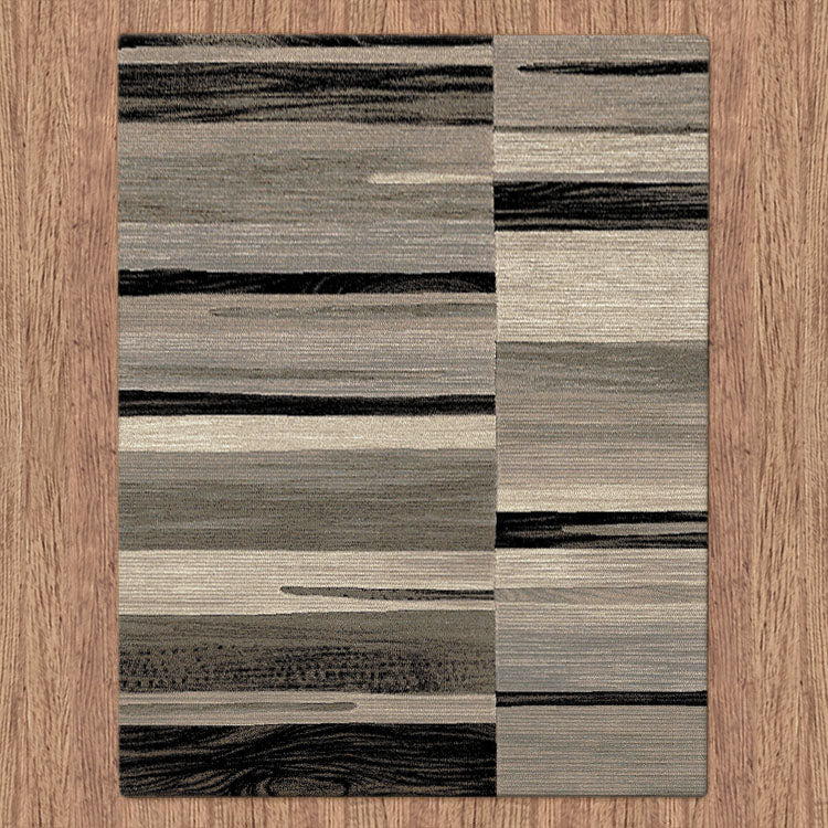 Beantown Line Beige Rug