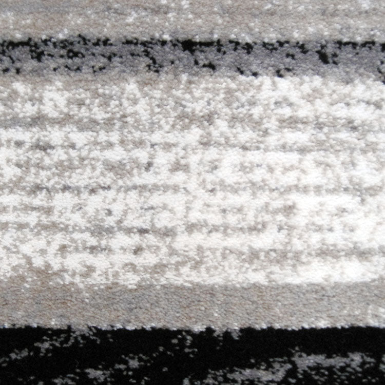 Beantown Line Grey Rug