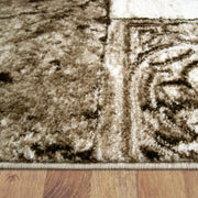 Beantown Marble Beige Runner Rug