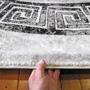 Boston Collection 6447 Grey Runner Rug