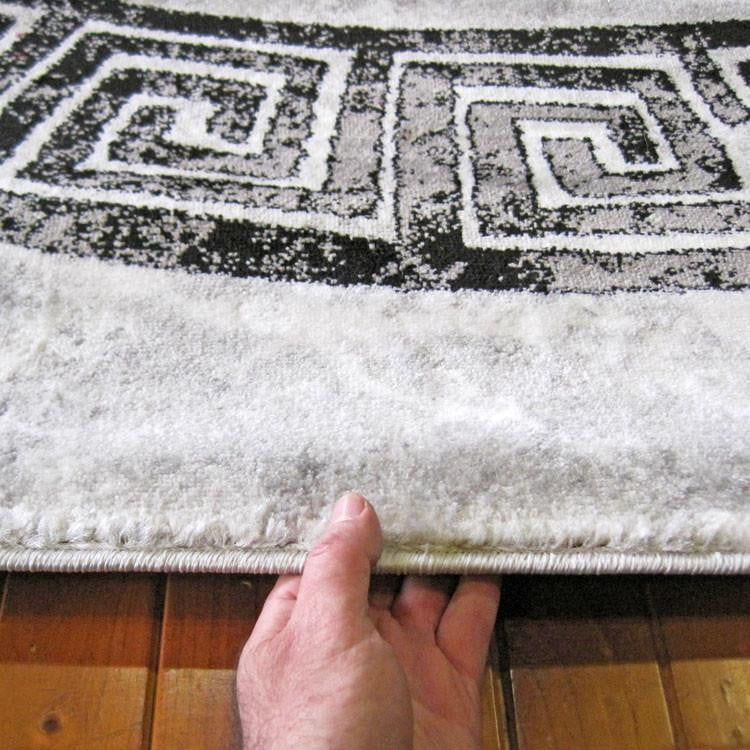 Boston Collection 6447 Grey Runner Rug