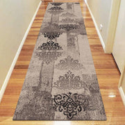 Boston Collection 6968 Brown Runner Rug