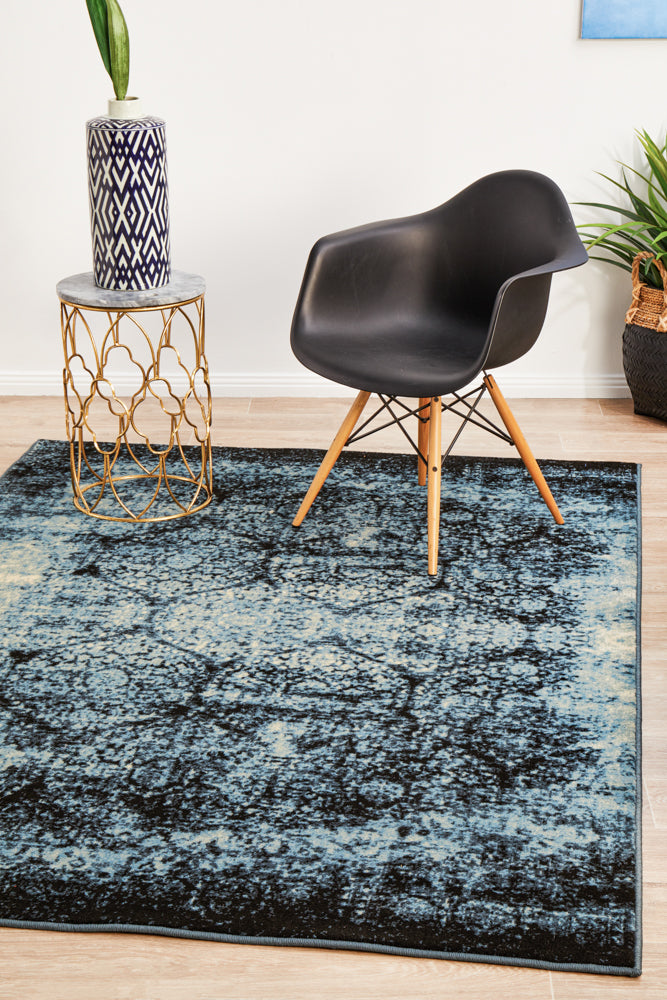Elisabeth Heritage Rug Navy