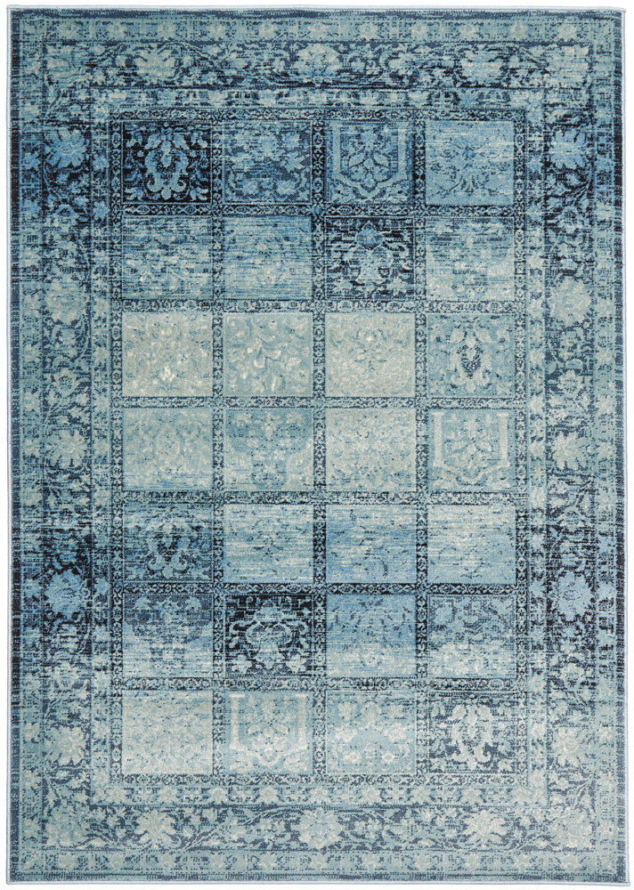 Heritage Paradise Rug Navy