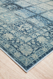 Heritage Paradise Rug Navy
