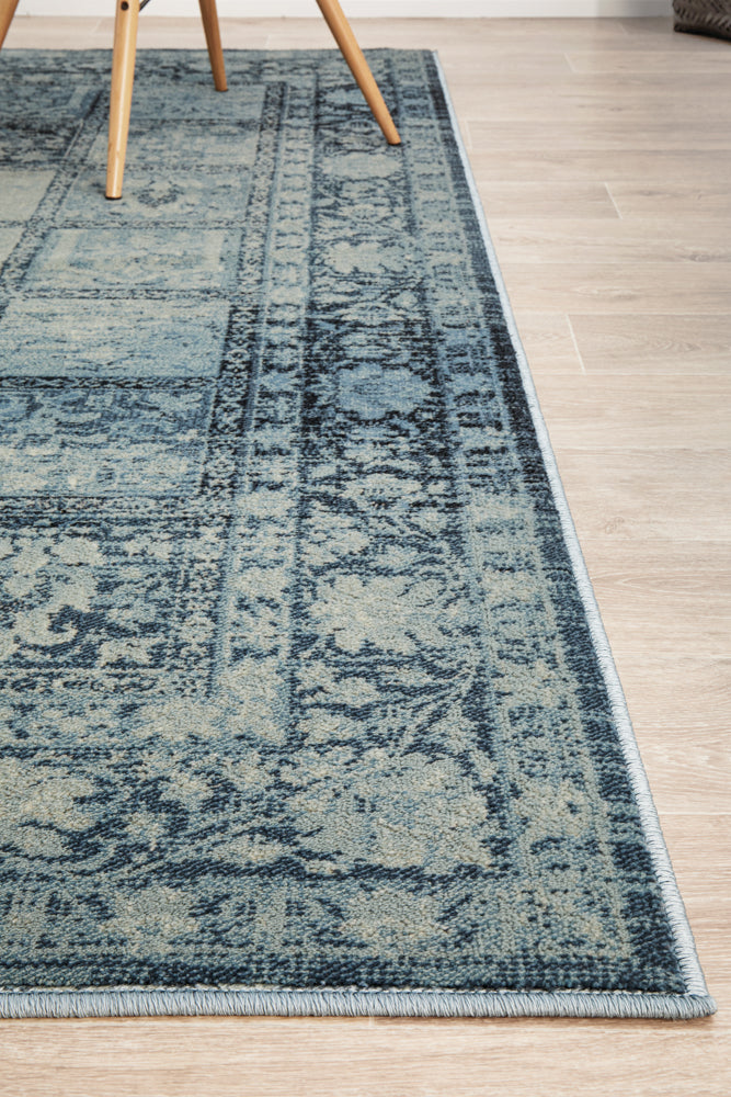 Heritage Paradise Rug Navy