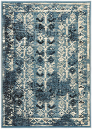 Urdu Tribal Rug Blue