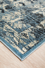 Urdu Tribal Rug Blue