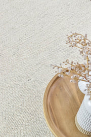 kalvin Wool Silver Ivory Rug