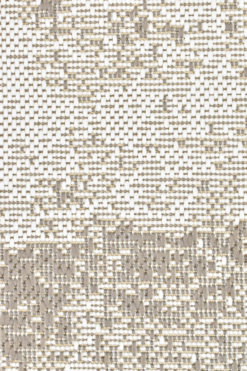 Caramel Beige White Rug