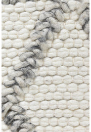 Acdian White Silver Rug