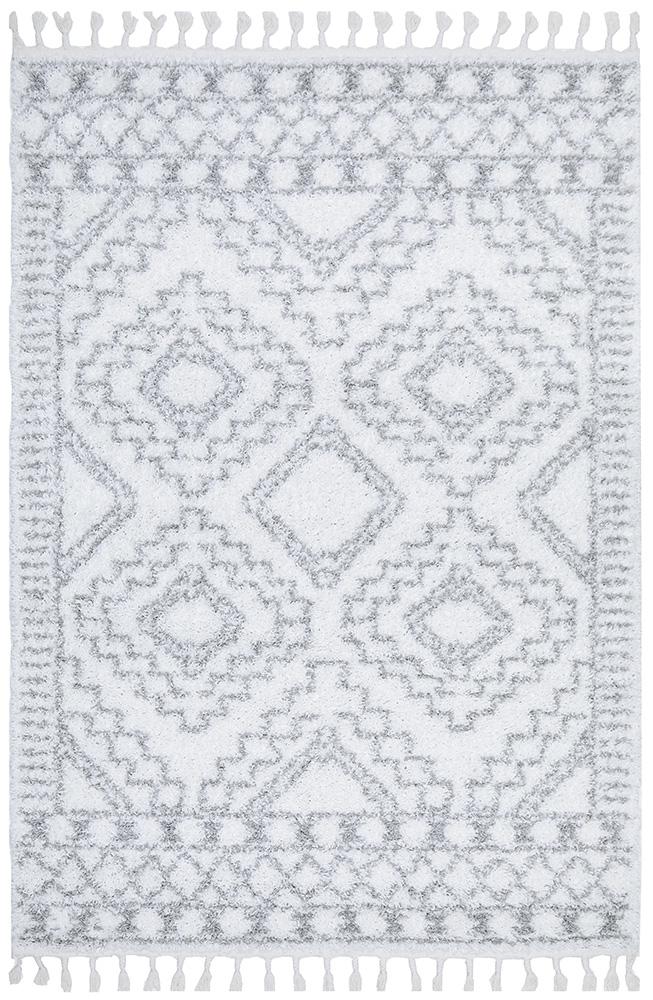 Casualness Moorish White Rug