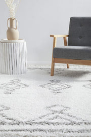 Casualness Pombal White Rug